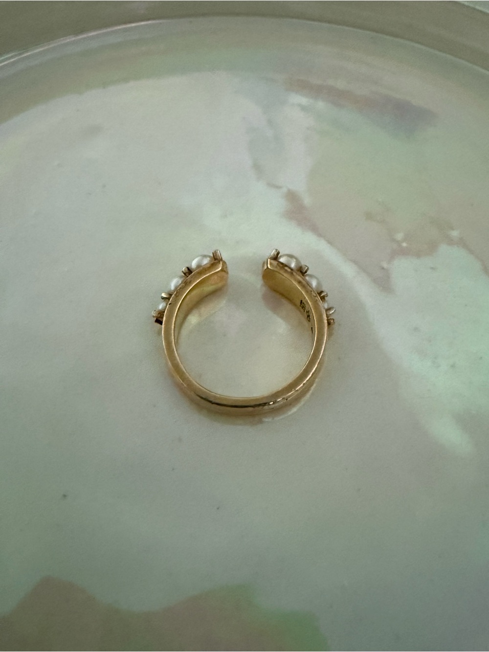 Missoma Harris Reed Openness Ring - M/6 - Picture 4 of 5